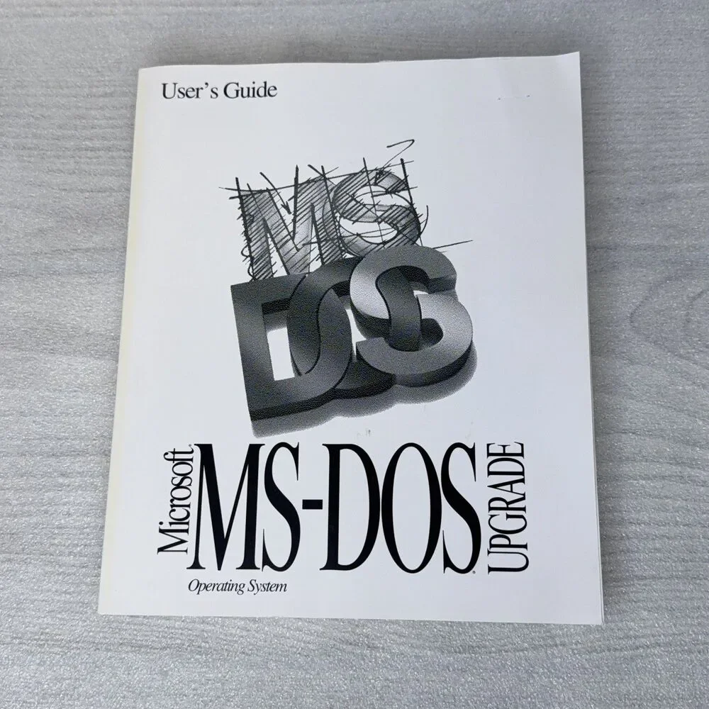 Microsoft MS-DOS 6.22 Operating System Upgrade 3.5